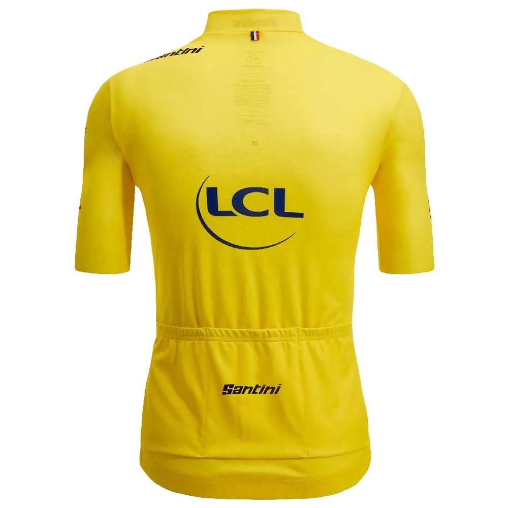 Santini Tour De France Yellow 2025 Kurzarm-radtrikot Santini Tour De France Yellow 2025 Kurzarm-radtrikot