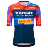 Santini Trek Factory Racing 2025 Kurzarm-radtrikot Santini Trek Factory Racing 2025 Kurzarm-radtrikot