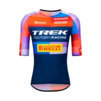 Santini Trek Factory Racing 2025 Kurzarm-radtrikot Santini Trek Factory Racing 2025 Kurzarm-radtrikot