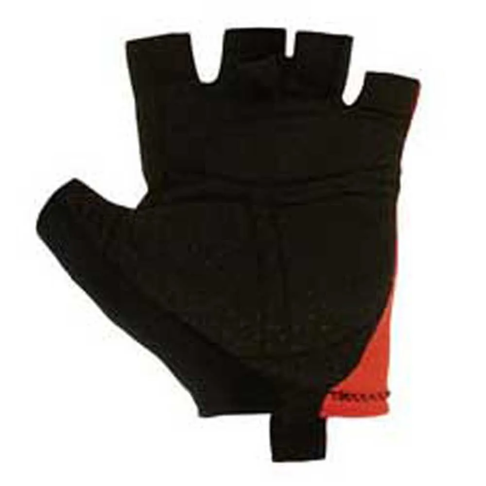 Santini Trek Segafredo Kurze Handschuhe, Red