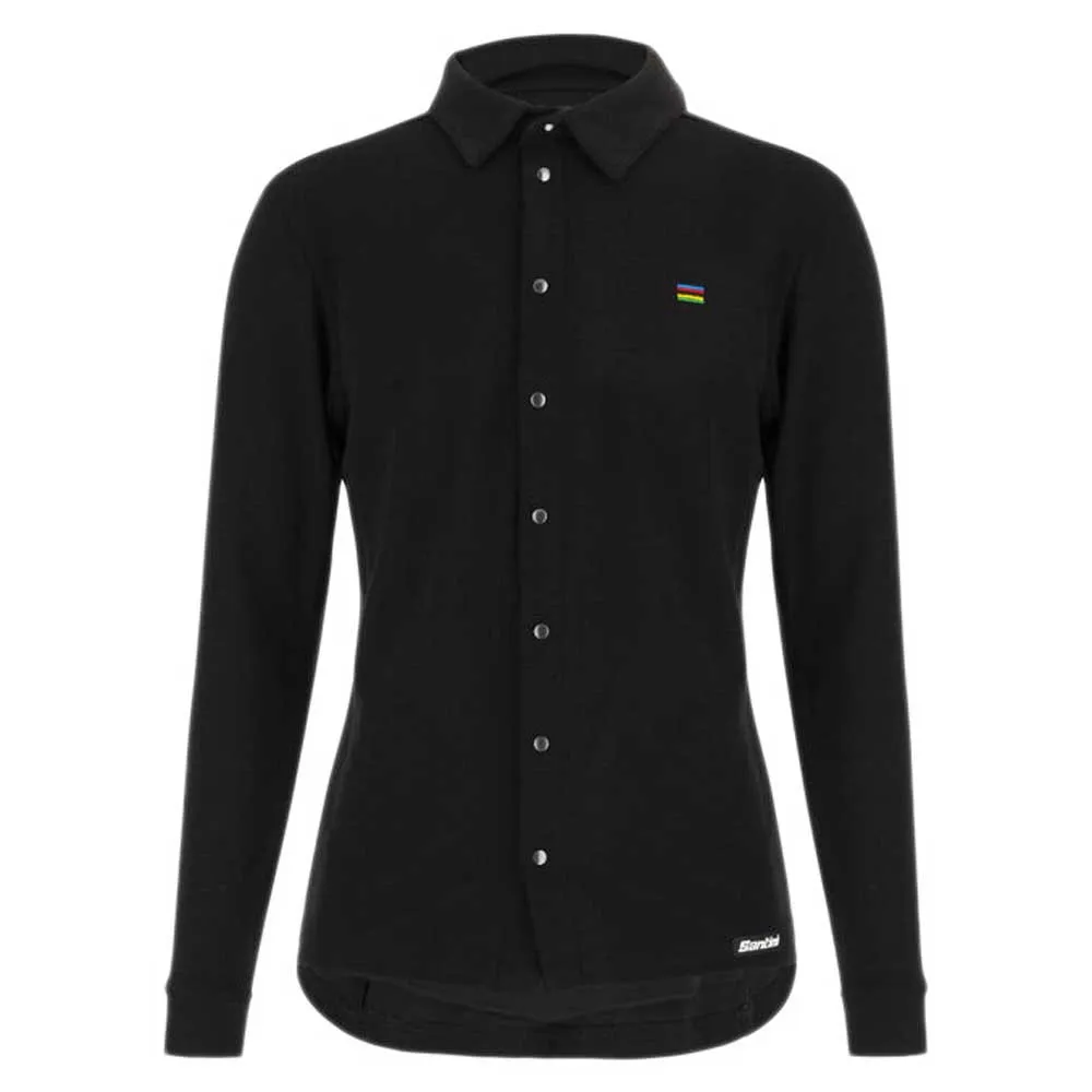 Santini Uci Gravel Wool Langarmhemd Santini Uci Gravel Wool Langarmhemd