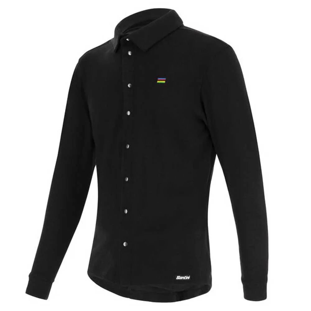 Santini Uci Gravel Wool Langarmhemd Santini Uci Gravel Wool Langarmhemd