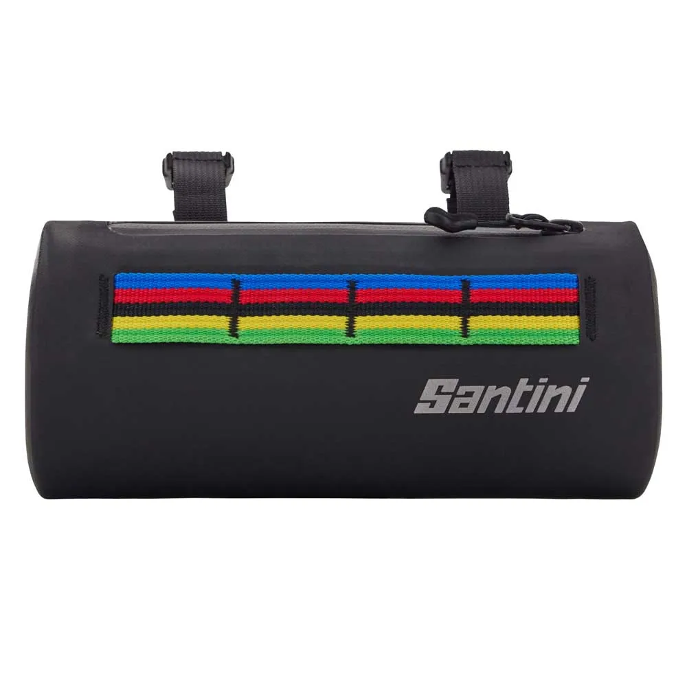 Santini Uci Lenkertasche, Black, One Size Santini Uci Lenkertasche, Black, One Size
