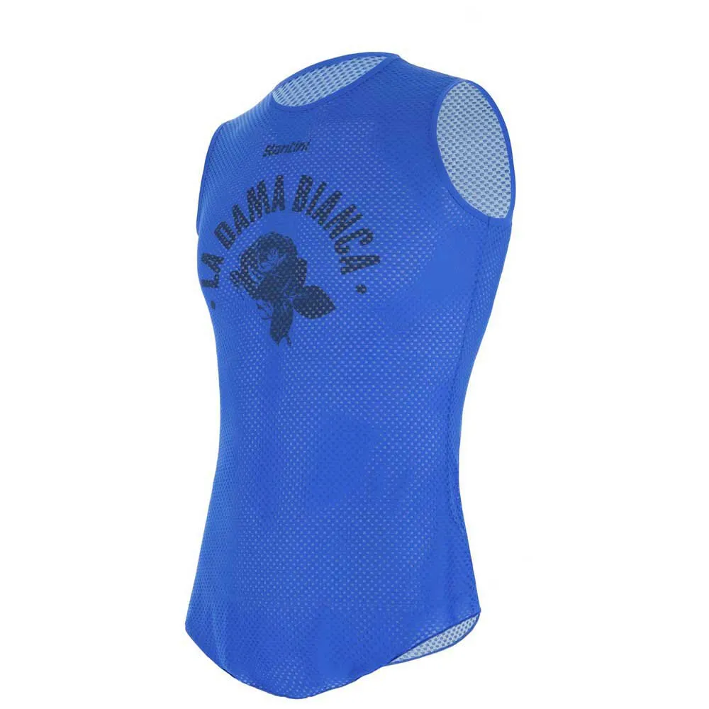 Santini Uci Lugano 1953 Ärmelloses Baselayer, Blue