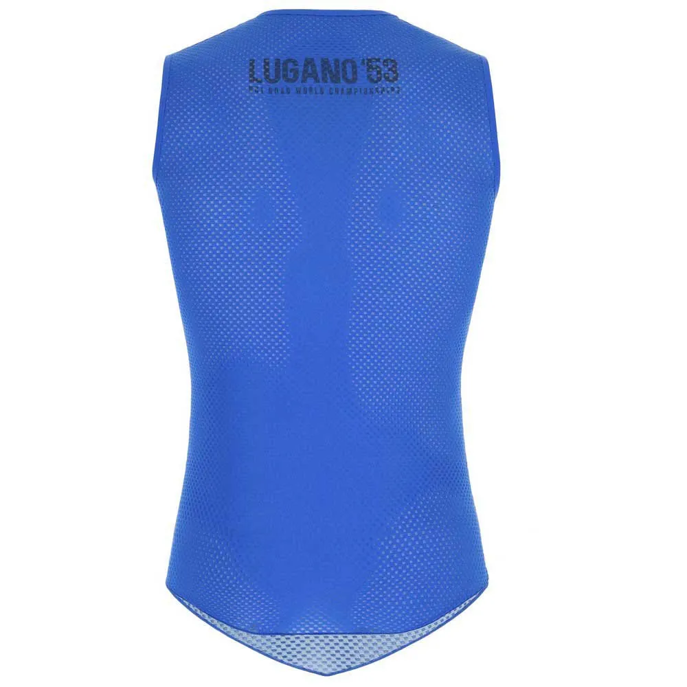 Santini Uci Lugano 1953 Ärmelloses Baselayer, Blue