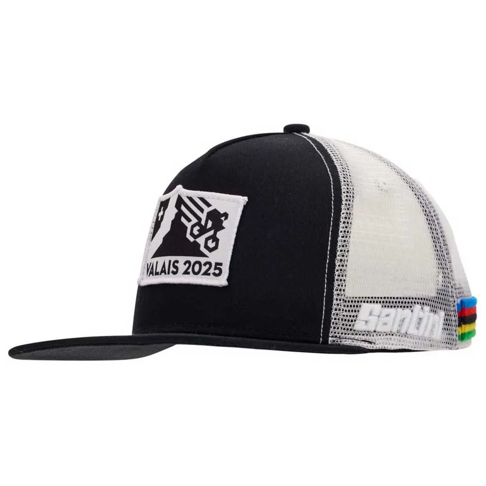 Santini Uci Mtb World Championships 2025 Kappe, Black Santini Uci Mtb World Championships 2025 Kappe, Black