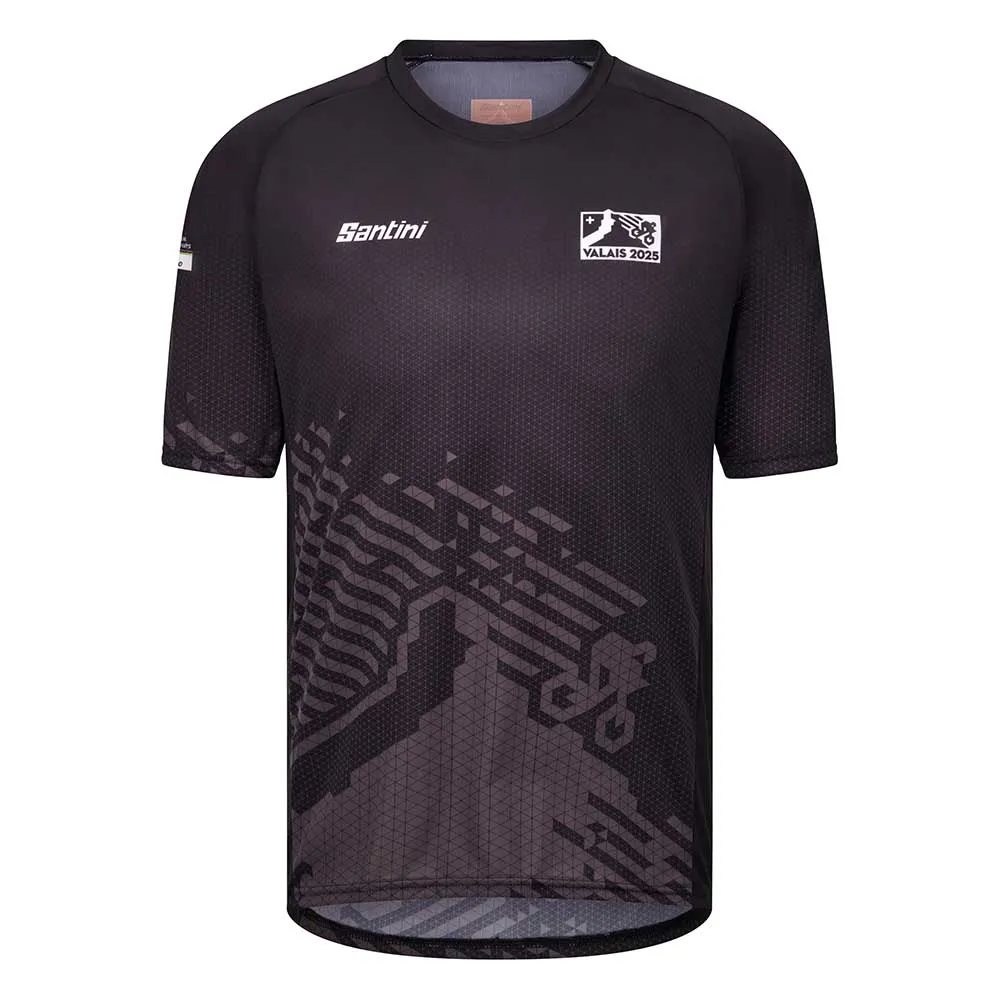 Santini Uci Mtb World Championships 2025 Kurzarm-radtrikot Santini Uci Mtb World Championships 2025 Kurzarm-radtrikot
