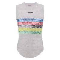Santini Uci Official World Champion Ärmelloses Baselayer Santini Uci Official World Champion Ärmelloses Baselayer