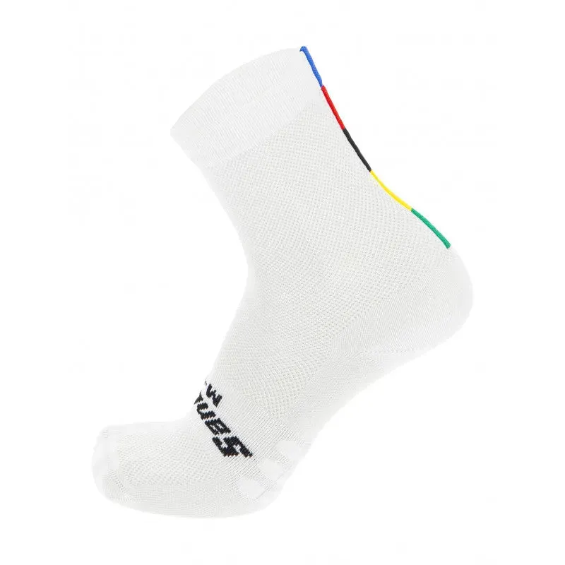 Santini UCI OFFICIAL WORLD CHAMPION CYCLING Socken Santini UCI OFFICIAL WORLD CHAMPION CYCLING Socken