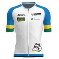 Santini Uci Road World Championships Visit Rwanda 2025 Kurzarm-radtrikot