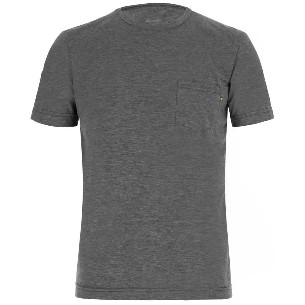 Santini Uci Technical Kurzarm-t-shirt Santini Uci Technical Kurzarm-t-shirt