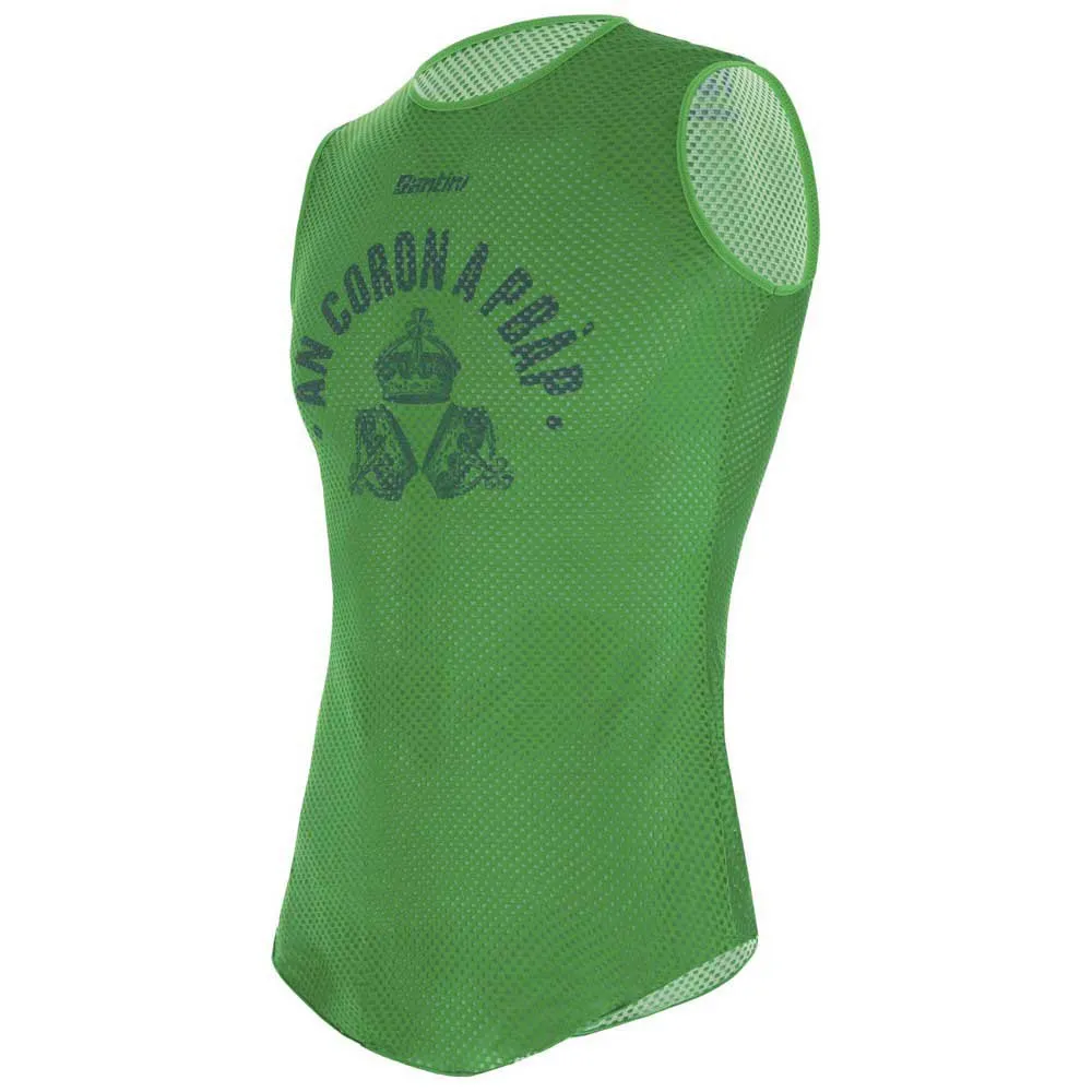 Santini Uci Villach 1987 Ärmelloses Baselayer, Green