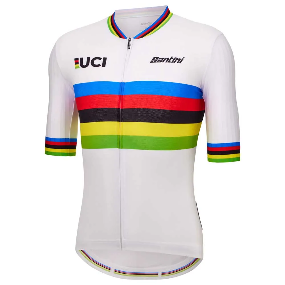 Santini Uci World Champion 2025 Kurzarm-radtrikot Santini Uci World Champion 2025 Kurzarm-radtrikot