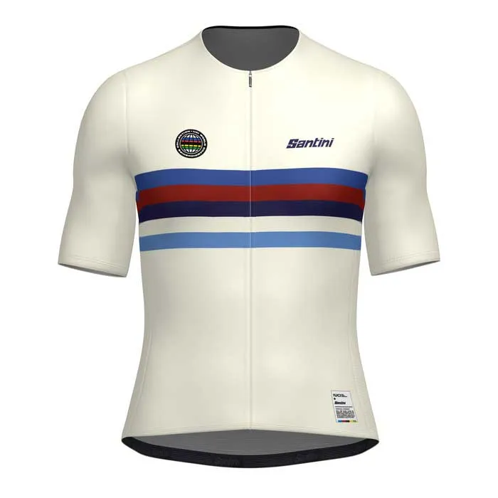 Santini Uci World Champion Britain 2025 Kurzarm-radtrikot Santini Uci World Champion Britain 2025 Kurzarm-radtrikot