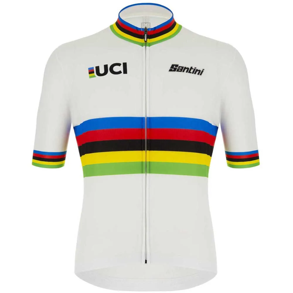 Santini Uci World Champion Eco Kurzarm-radtrikot