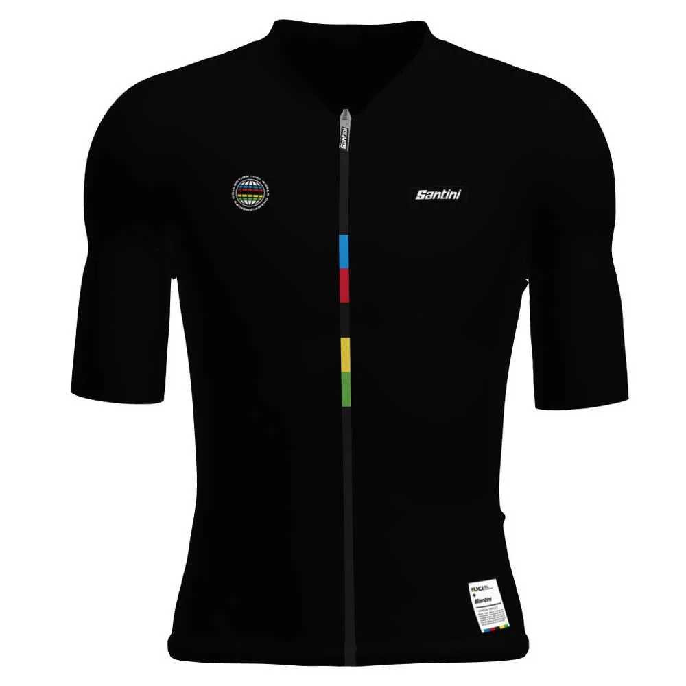 Santini Uci World Champion Mondo 2025 Kurzarm-radtrikot Santini Uci World Champion Mondo 2025 Kurzarm-radtrikot