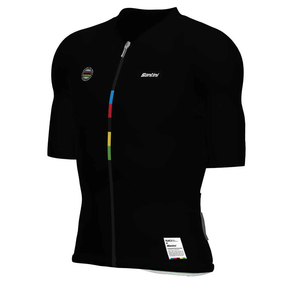 Santini Uci World Champion Mondo 2025 Kurzarm-radtrikot Santini Uci World Champion Mondo 2025 Kurzarm-radtrikot