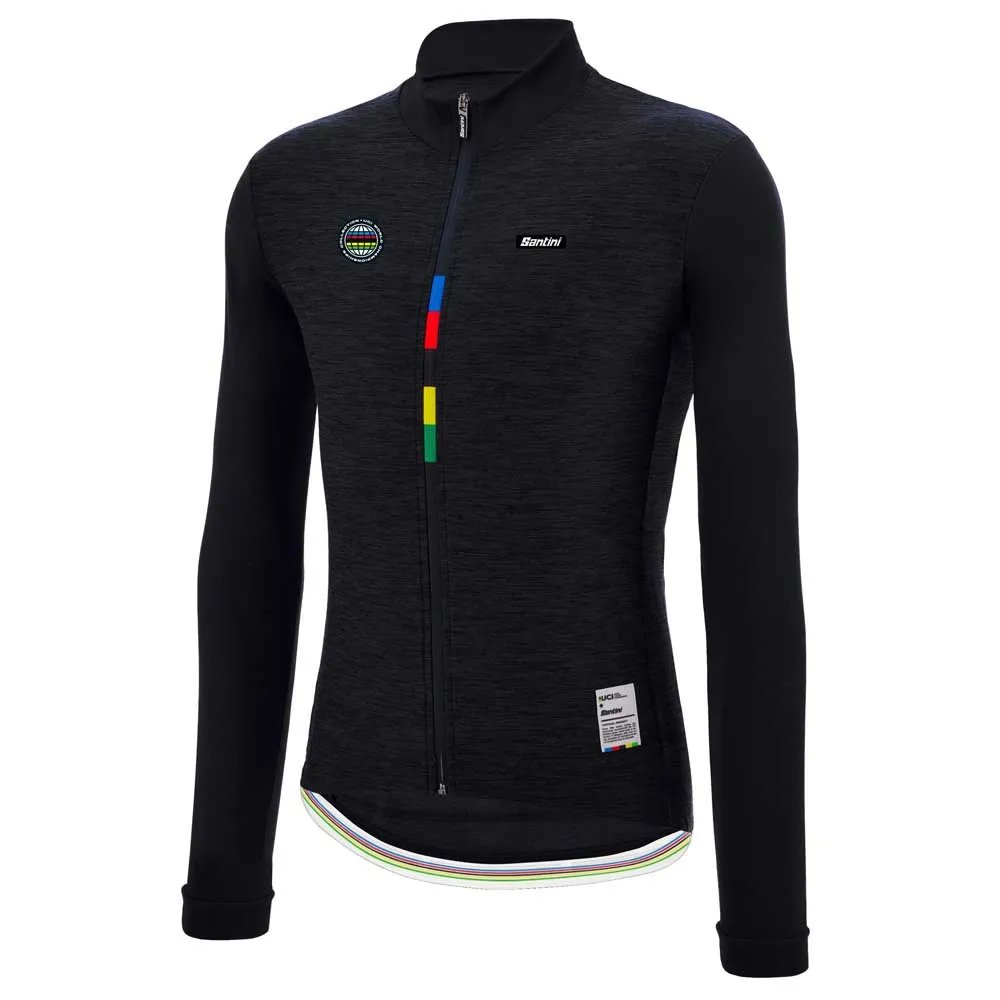 Santini Uci World Champion Mondo 2025 Langarm-trikot Santini Uci World Champion Mondo 2025 Langarm-trikot