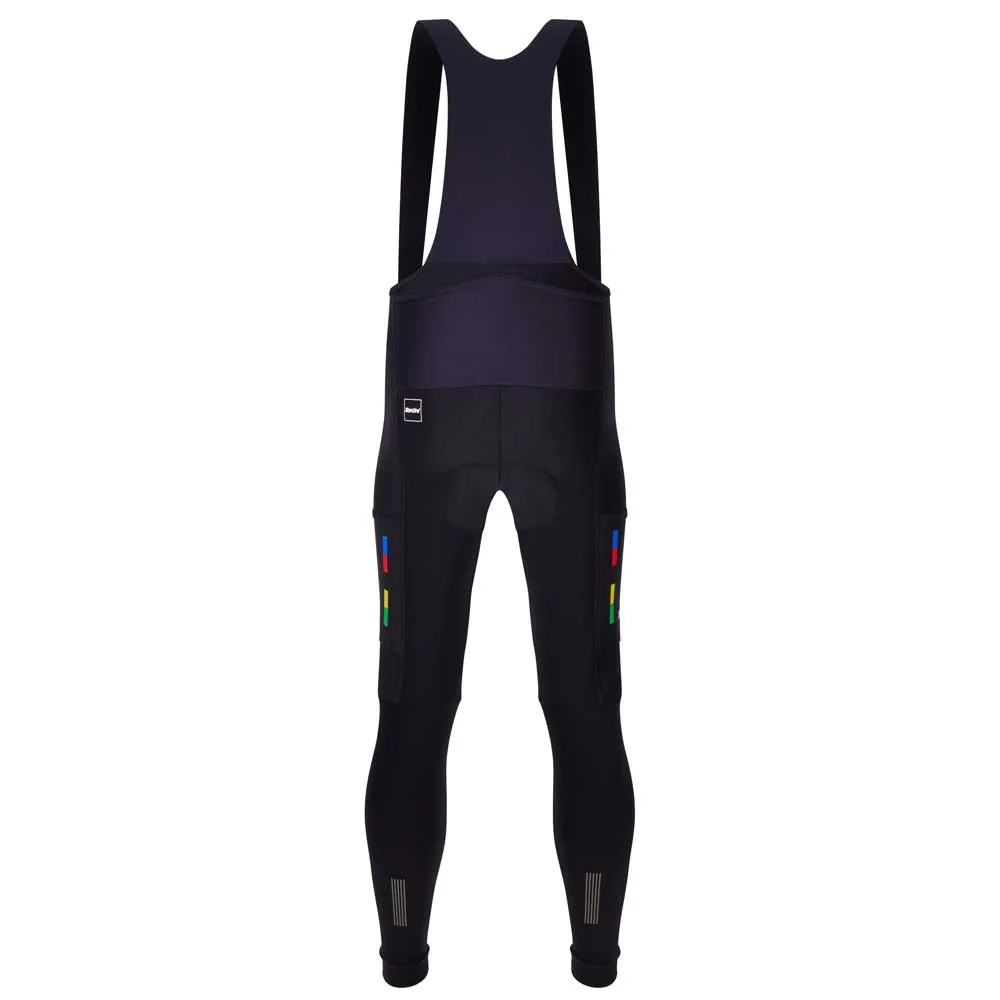 Santini Uci World Champion Mondo 2025 Lange Trägerhose Santini Uci World Champion Mondo 2025 Lange Trägerhose