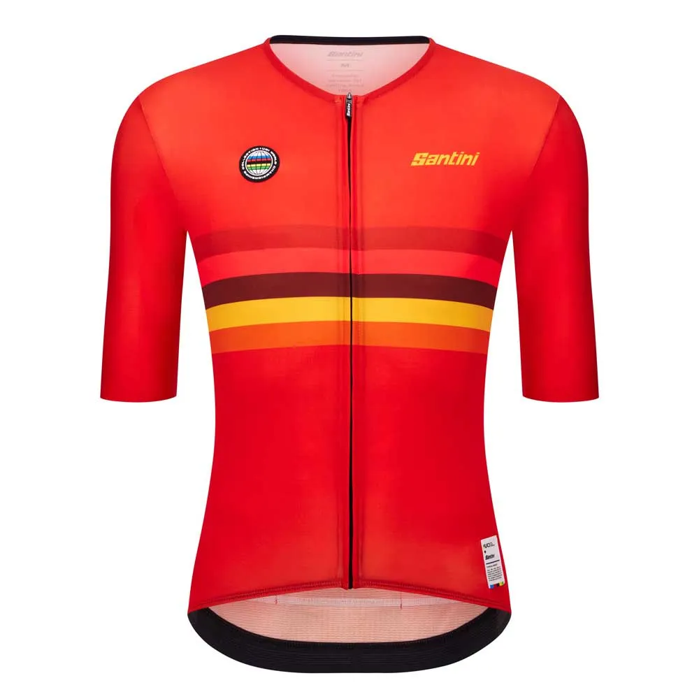 Santini Uci World Champion Spain 2025 Kurzarm-radtrikot Santini Uci World Champion Spain 2025 Kurzarm-radtrikot