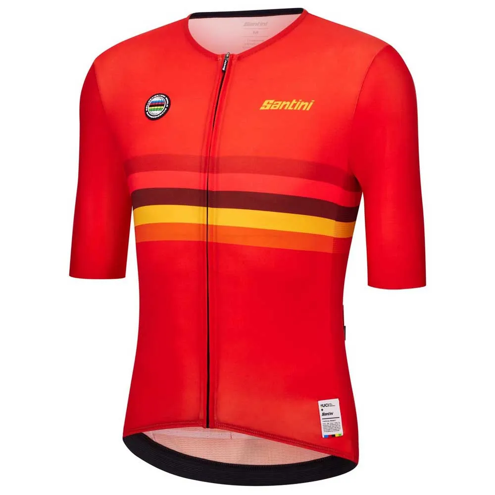 Santini Uci World Champion Spain 2025 Kurzarm-radtrikot Santini Uci World Champion Spain 2025 Kurzarm-radtrikot