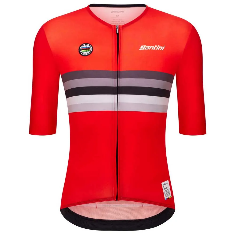 Santini Uci World Champion Switzerland 2025 Kurzarm-radtrikot Santini Uci World Champion Switzerland 2025 Kurzarm-radtrikot