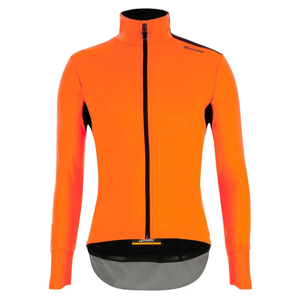 Santini Vega Extreme Jacke, Flashy orange Santini Vega Extreme Jacke, Flashy orange