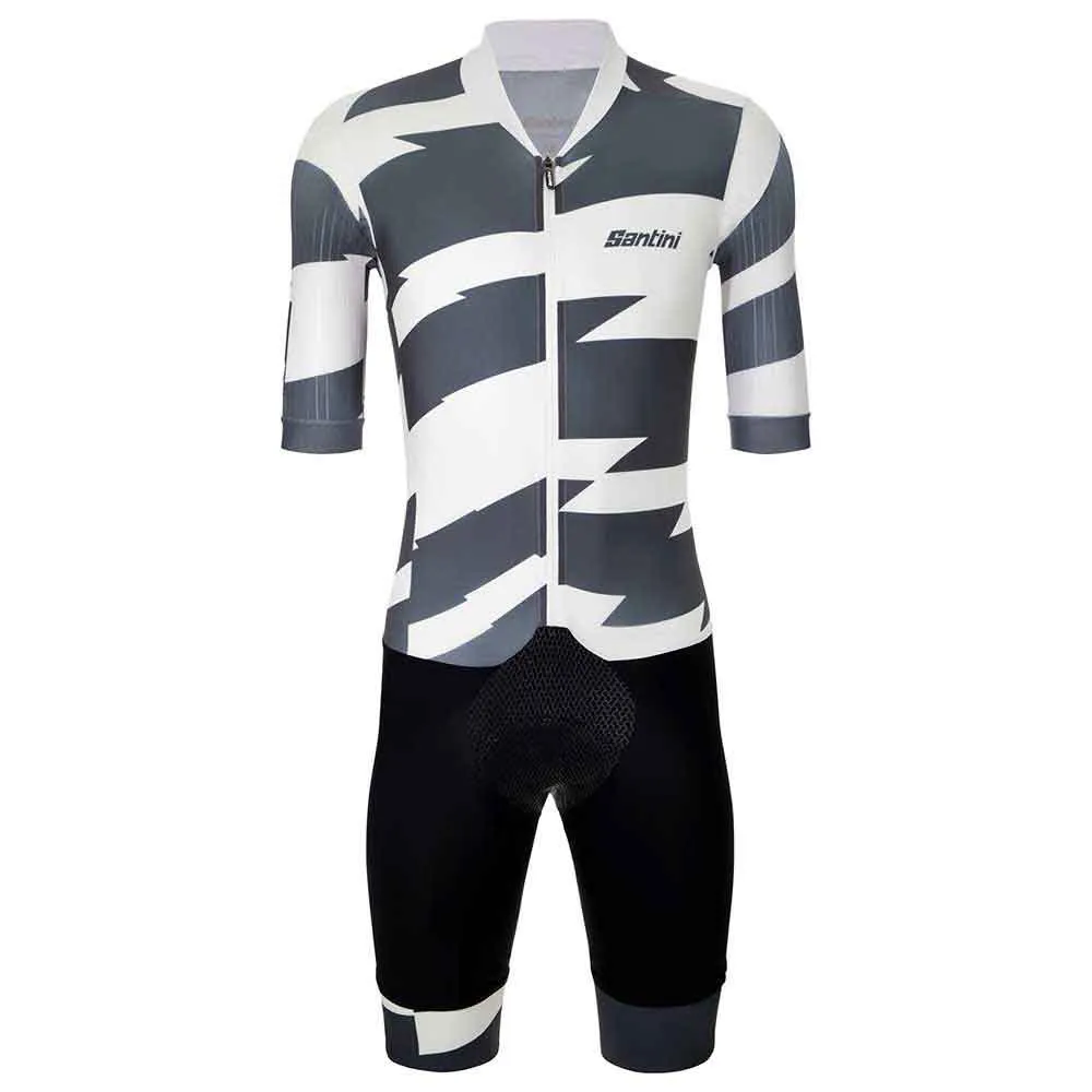 Santini Viper Furia Rad-skinsuit, Black Santini Viper Furia Rad-skinsuit, Black