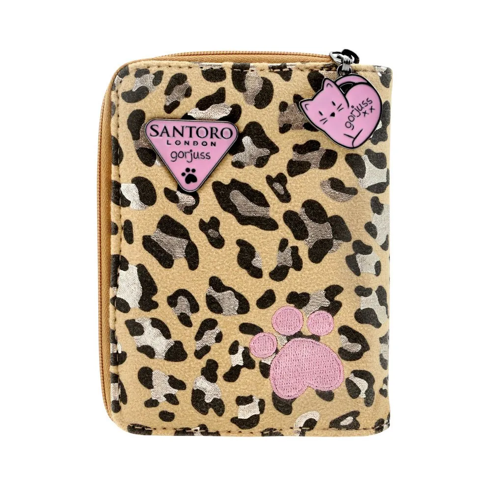 Santoro London Faltbarer Gorjuss™ Purrrrrfect Love Brieftasche, Multicolor, One Size