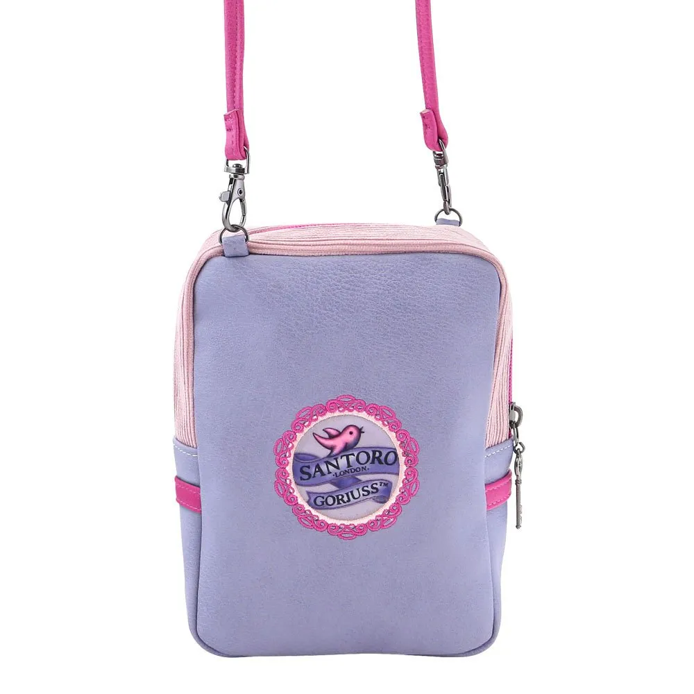 Santoro London Gorjuss™ Cheshire Cat Umhängetasche, Multicolor