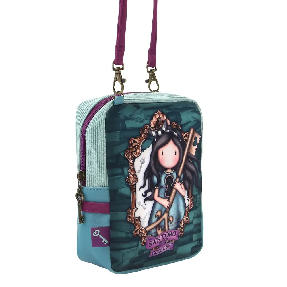 Santoro London Gorjuss Curiosity Umhängetasche, Multicolor