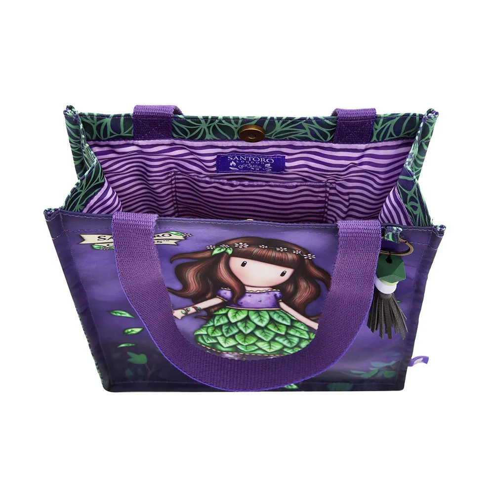 Santoro London Gorjuss Elements To The End Of The Earth Cloth Tasche, Multicolor