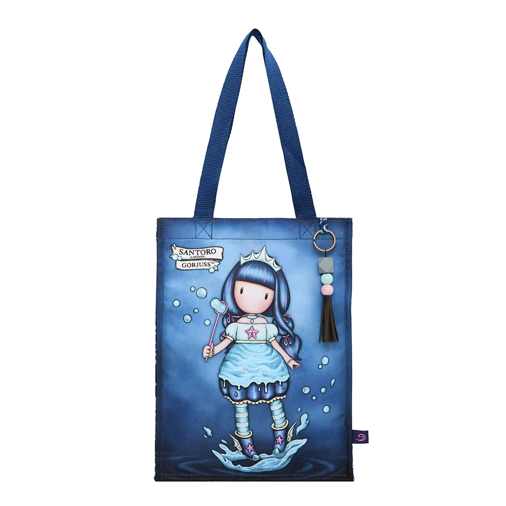 Santoro London Gorjuss Elements Walking On Water Cloth Tasche, Multicolor