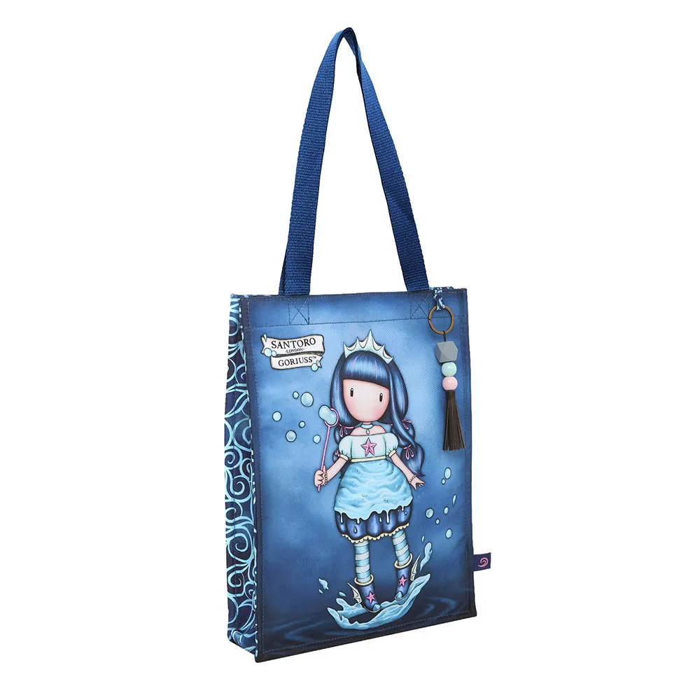 Santoro London Gorjuss Elements Walking On Water Cloth Tasche, Multicolor