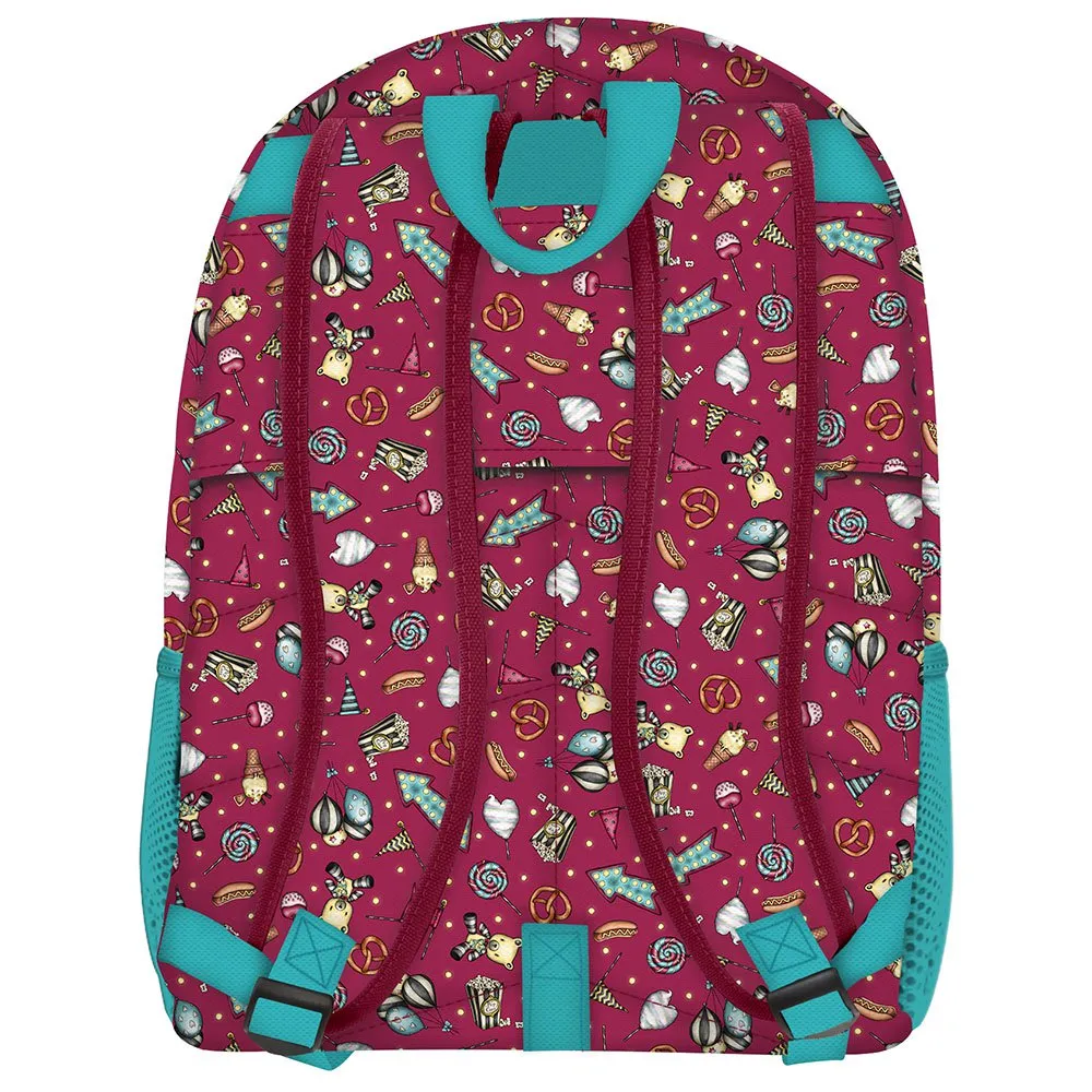 Santoro London Gorjuss™ Fairground Fireworks 21l Rucksack, Multicolor