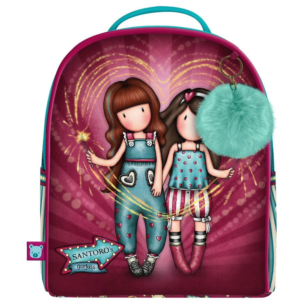 Santoro London Gorjuss™ Fairground Fireworks 4l Rucksack, Multicolor Santoro London Gorjuss™ Fairground Fireworks 4l Rucksack, Multicolor
