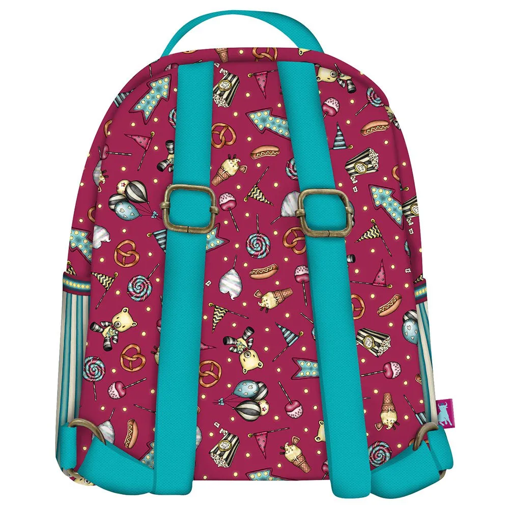 Santoro London Gorjuss™ Fairground Fireworks 4l Rucksack, Multicolor Santoro London Gorjuss™ Fairground Fireworks 4l Rucksack, Multicolor