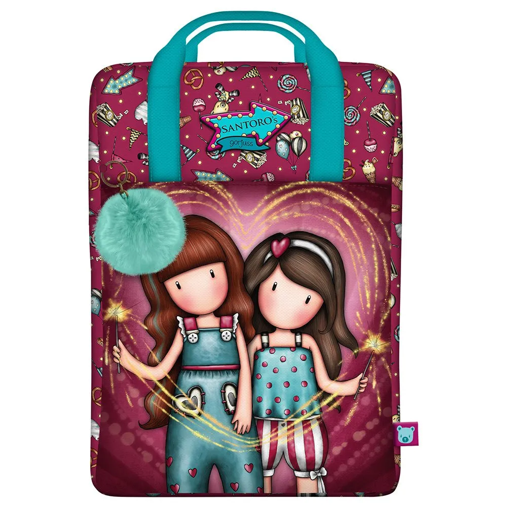 Santoro London Gorjuss™ Fairground Fireworks 9l Rucksack, Multicolor Santoro London Gorjuss™ Fairground Fireworks 9l Rucksack, Multicolor