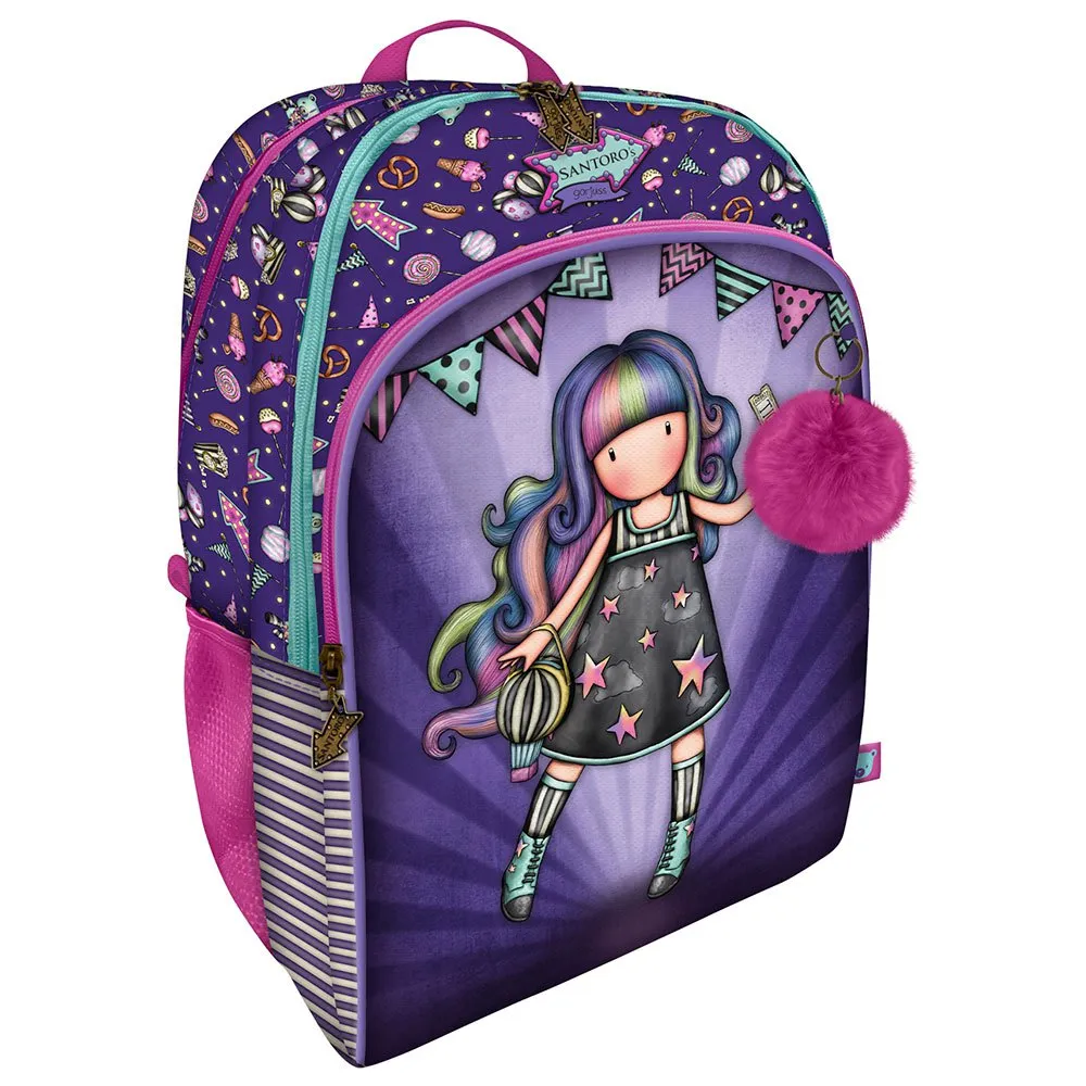Santoro London Gorjuss™ Fairground Up And Away Rucksack Santoro London Gorjuss™ Fairground Up And Away Rucksack
