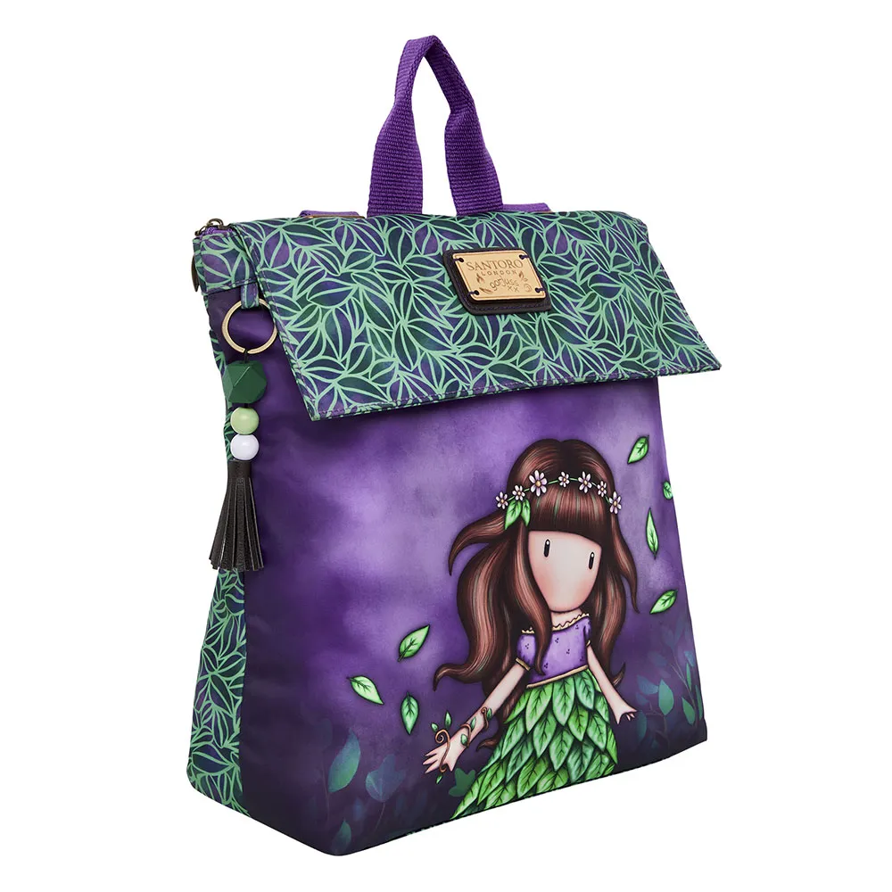Santoro London Gorjuss Large To The Ends Of The Earth Rucksack, Multicolor 1253 Santoro London Gorjuss Large To The Ends Of The Earth Rucksack, Multicolor 1253