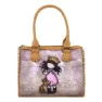 Santoro London Gorjuss™ Purrrrrfect Love Tasche, Multicolor
