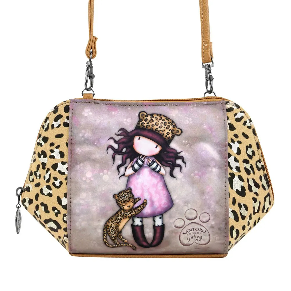 Santoro London Gorjuss™ Purrrrrfect Love Umhängetasche, Multicolor