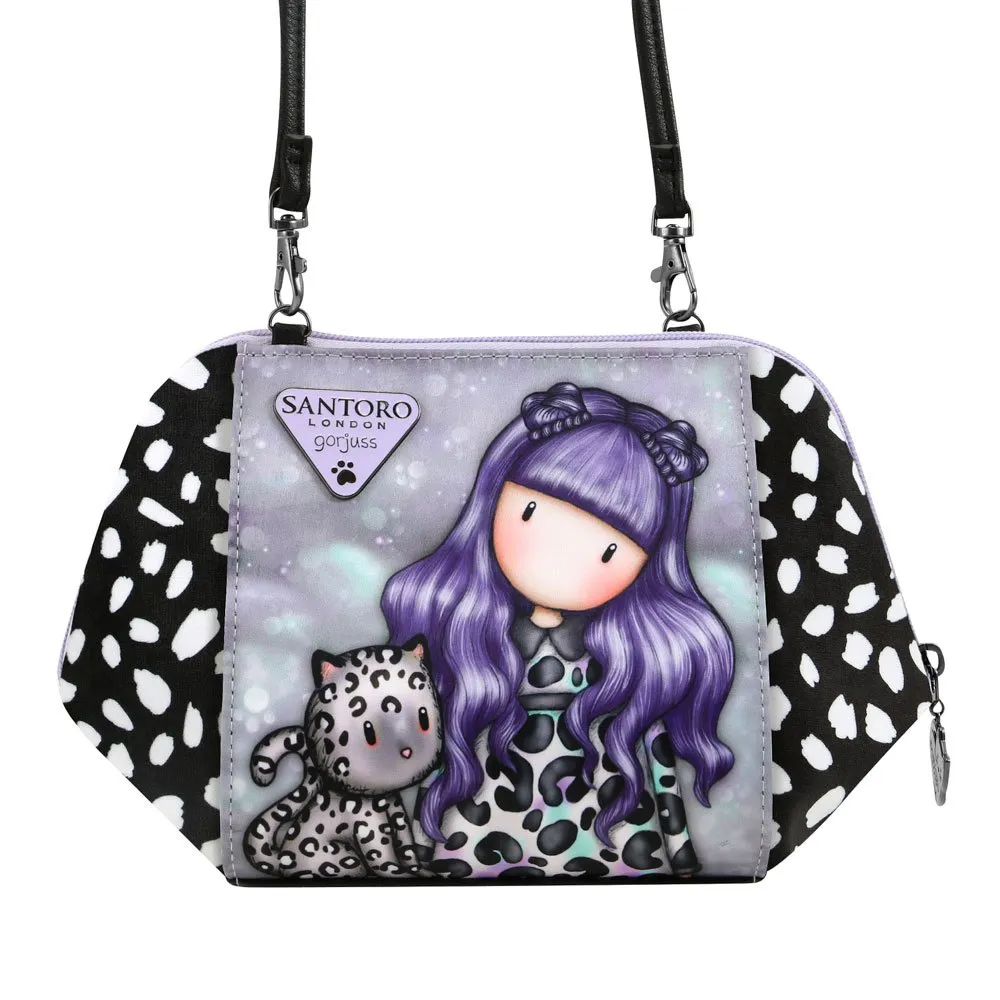 Santoro London Gorjuss™ Smitten Kitten Umhängetasche, Multicolor