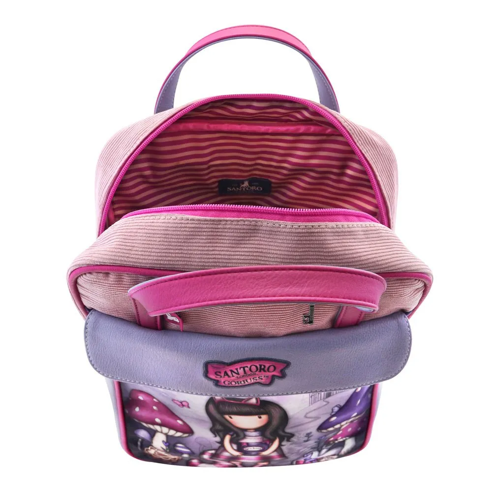 Santoro London Große Gorjuss™ Grinsekatze Rucksack, Multicolor