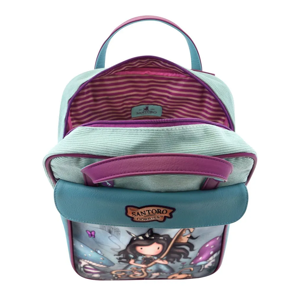 Santoro London Große Gorjuss Neugier Rucksack, Multicolor Santoro London Große Gorjuss Neugier Rucksack, Multicolor