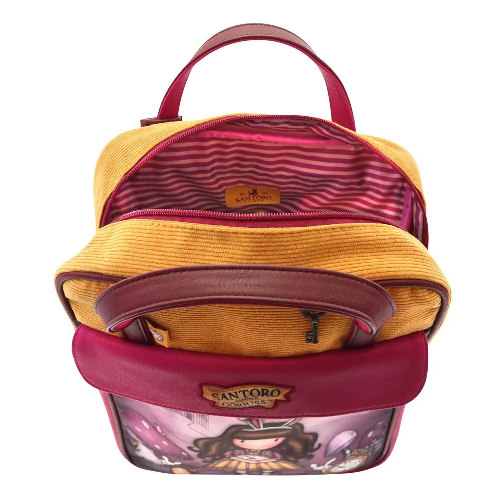 Santoro London Große Gorjuss Nur Eine Sekunde Rucksack, Multicolor