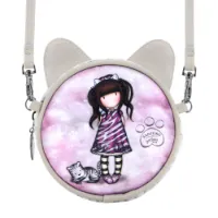 Santoro London Mini Round Gorjuss™ Ruby Wild Umhängetasche