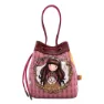 Santoro London Small Bucket Gorjuss Just One Secon Tasche, Multicolor