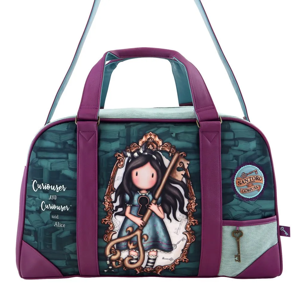 Santoro London Weekender Gorjuss Curiosity Tasche, Multicolor