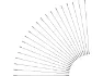Sapim CX-Ray Straightpull Speichen + Nippel - 20 Stück, Grau, 260mm